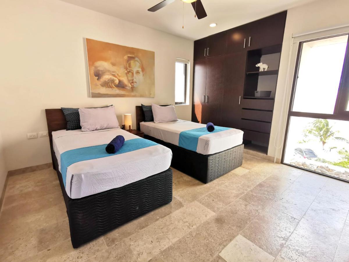 Playa, Selva, Cenotes, Ruinas, Marina Todo A 5 Km Apartment Telchac Puerto Exterior photo